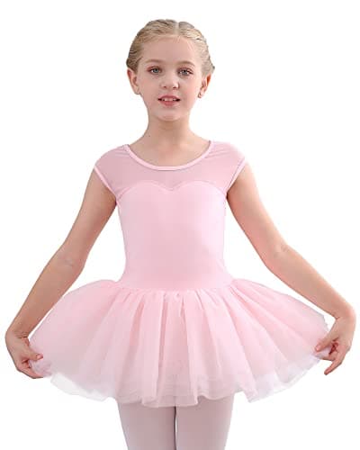 Stele Ballet Leotards with Tutu Skirt for Girls (Toddler/Child)