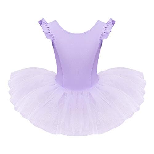 ODASDO Kids Ballet Dance Tutu Dress for Girls 18M-6Y