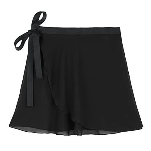 Zando Girls' Chiffon Ballet Wrap Skirts for Teens & Women