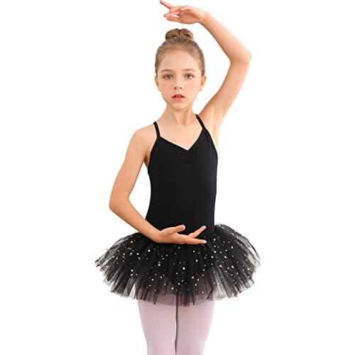 Biezoner Cotton Ballet Tutu Dress for Girls (Toddler-Little Kid-Big Kid)