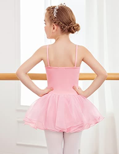 Zaclotre Sparkly Ballet Tutu Dress for Little Girls