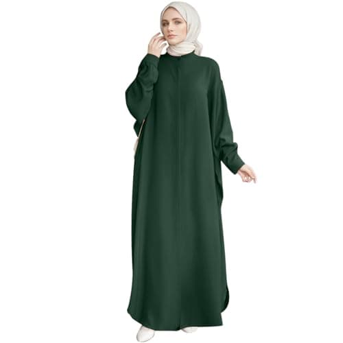 FYMNSI Modest Maxi Abaya Robe for Women Islamic Dress
