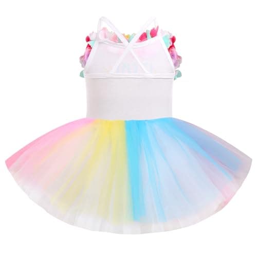 Baby Girl 6-Month Birthday Party Dress with Flower Headband - Summer Outfit