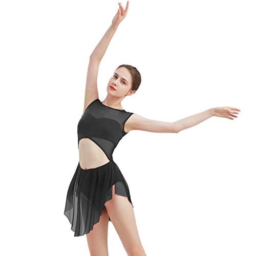 Contemporary Lyrical Dance Bodysuit for Women