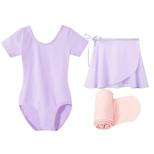 Stella Ballet Leotards for Girls: Dance Outfit Combo Skirt&Tights (Toddler-Little Kid-Big Kid)