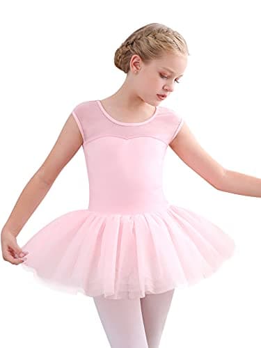 Stele Ballet Leotards with Tutu Skirt for Girls (Toddler/Child)