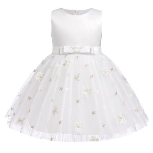 IDOPIP High-Low Tutu Dress for Toddler Princess Birthday Party