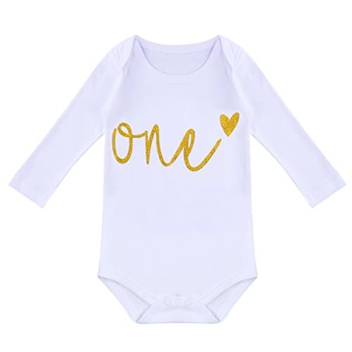 Baby Girl's 1st 2nd Birthday Cake Smash Outfit Set