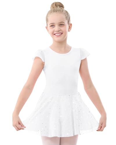 Pink Ruffle Sleeve Ballet Outfit for Toddler Girls