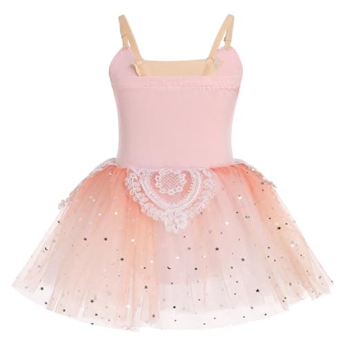 Girl's Ballet Tutu Dress for Ice Skating Performance