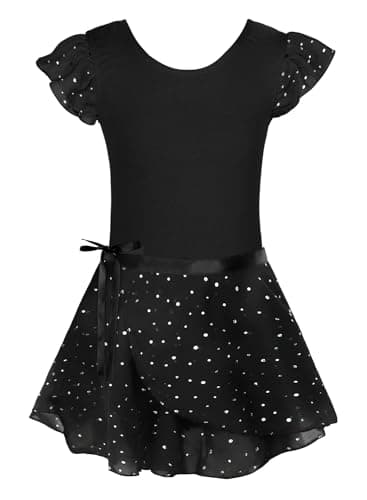 EQSJIU Removable Skirt Ballet Leotard Dance Outfit for Girls 2-12 Years