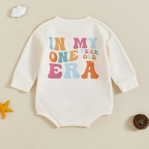 YOKJZJD Toddler Girl 1st 2nd 3rd Birthday Romper Sweatshirt