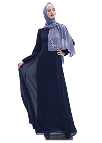 Muslim Long Dress Women Abaya Robe