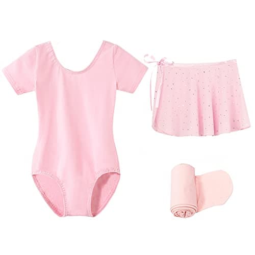 Stella Ballet Leotards for Girls: Dance Outfit Combo Skirt&Tights (Toddler-Little Kid-Big Kid)