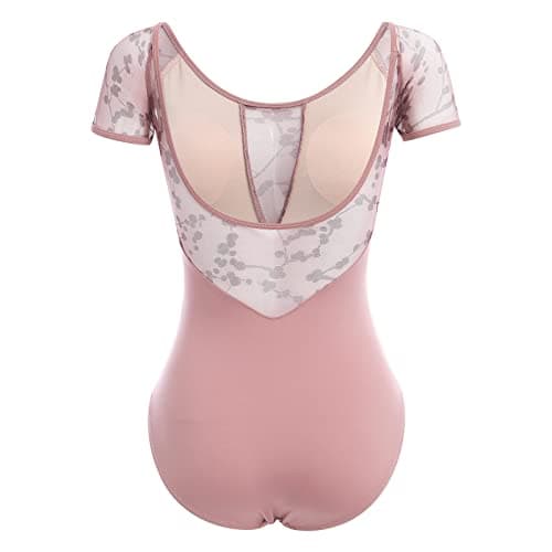 ODASDO Two Piece Ballet Dance Outfit for Women