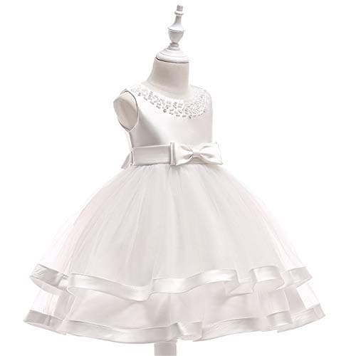 COMISARA 6M-9T Kids Pageant Flower Girl Dress for Weddings Party