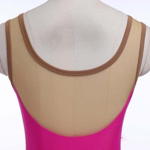 ODASDO Women's Ice Skating Ballet Dance Leotard with Sequin Embroidery