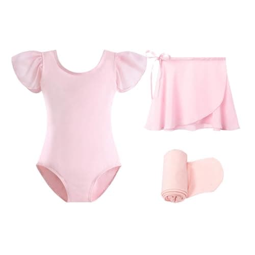 Stella Ballet Leotards for Girls: Dance Outfit Combo Skirt&Tights (Toddler-Little Kid-Big Kid)