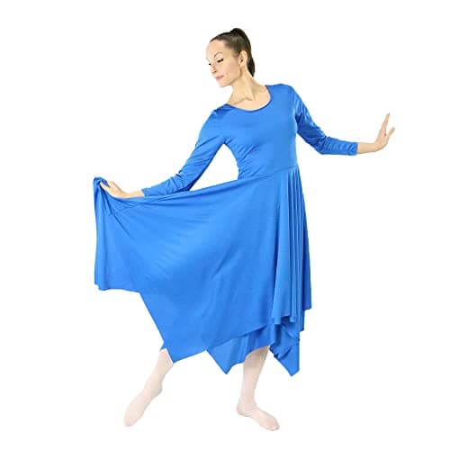 Danzcue Women's Long Sleeve Dance Dress for Spirit Celebration