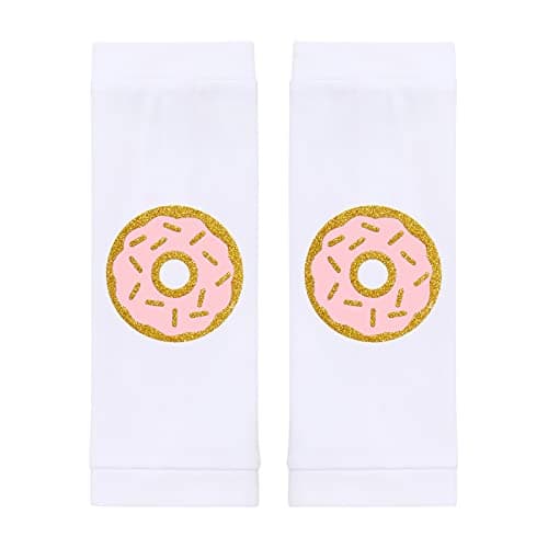 Baby Girl's Donut Birthday Cake Smash Outfit 4pcs Set