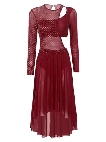 Rhinestone Dance Costumes for Women