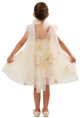 2Bunnies Girl Enchanted Floral Lace A-Line Garden Party Dress