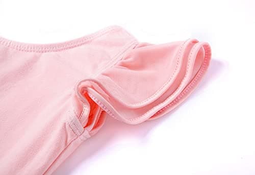 MdnMd Ballet Leotard with Skirt for Toddler Girls
