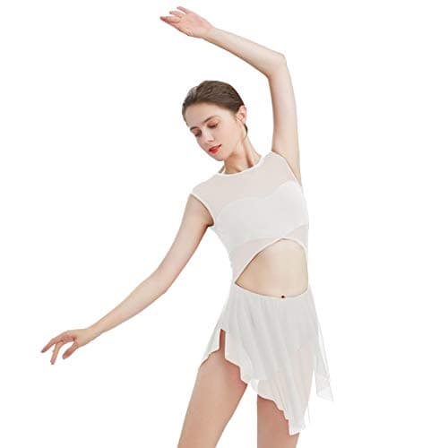 Contemporary Lyrical Dance Bodysuit for Women