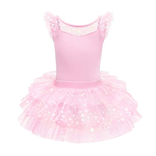 Girls' Dance Leotard with Tutu Skirt - Classic Ballet Dress