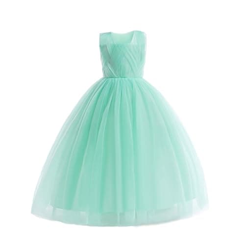 DPKM Formal Wedding Dress for Flower Girls Tulle Party Bridesmaids