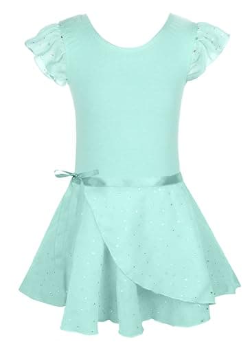 EQSJIU Removable Skirt Ballet Leotard Dance Outfit for Girls 2-12 Years