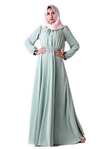 Long Sleeve Muslim Women's Dress