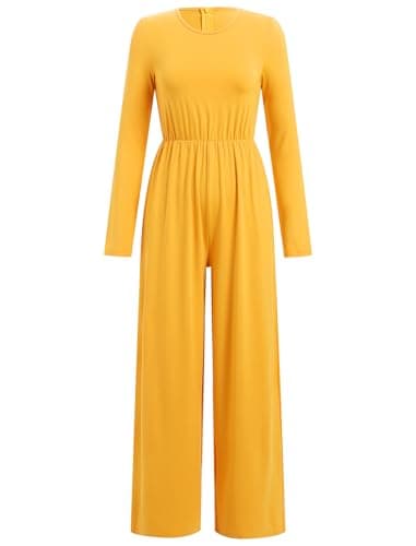 ODASDO Women's Dance Costume Liturgical Tunic Top Wide Leg Jumpsuit Set