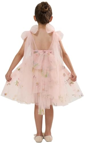 2Bunnies Girl Enchanted Floral Lace A-Line Garden Party Dress