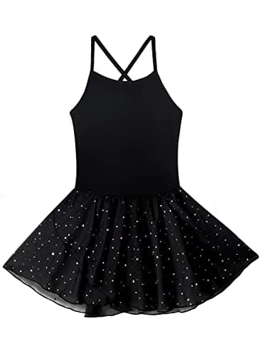 Nude Toddler Ballet Leotard and Skirt for Girls 2-10 Years