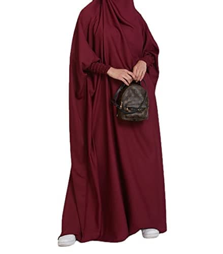 Muslim Women's One-Piece Abaya Dress