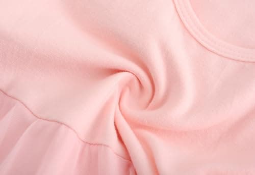 Mecceos Girls' Ballet Leotards - Short/Long Sleeve Skirts