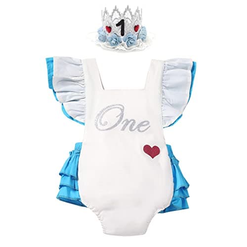 Floral Lace Ruffle Sleeve Backless Baby Girl Romper Dress Outfit