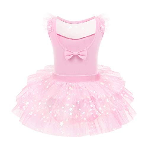 Girls' Dance Leotard with Tutu Skirt - Classic Ballet Dress