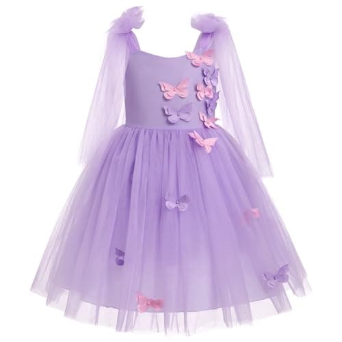 IBTOM CASTLE Backless Flower Girl Tulle Maxi Wedding Gown