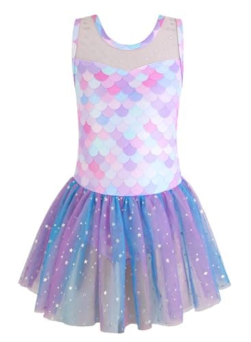 Sparkly Snowflake Tutu Leotard for Toddlers Dance and Gymnastics