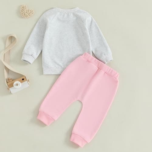 Canis Girls' 1st Birthday Outfit Sweatshirt & Joggers