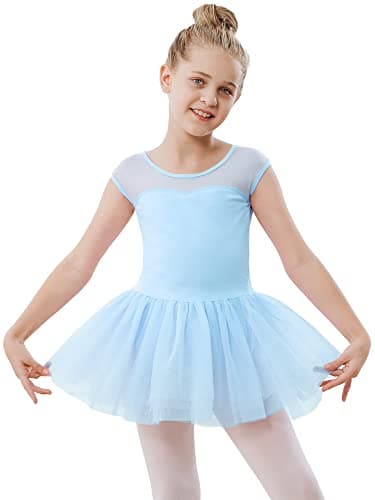 Stele Ballet Leotards with Tutu Skirt for Girls (Toddler/Child)