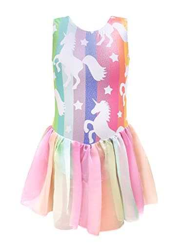 Sparkly Snowflake Tutu Leotard for Toddlers Dance and Gymnastics