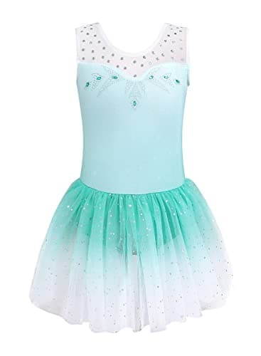 Sparkly Snowflake Tutu Leotard for Toddlers Dance and Gymnastics