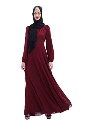 Muslim Long Dress Women Abaya Robe