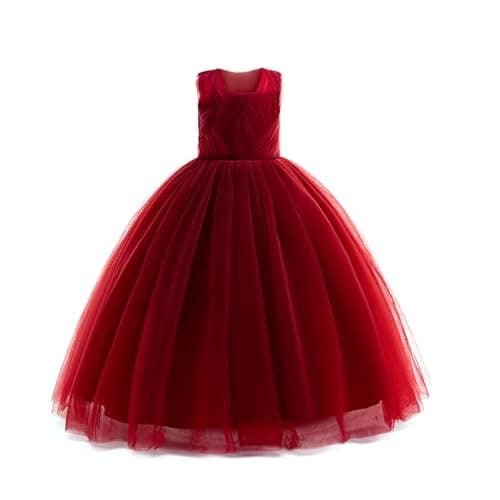 DPKM Formal Wedding Dress for Flower Girls Tulle Party Bridesmaids