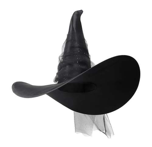 HOMELEX Halloween Witch Hat for Adults with Large Heads