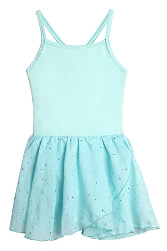 Nude Toddler Ballet Leotard and Skirt for Girls 2-10 Years