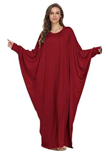 Women's Prayer Dress - Muslim Abaya Maxi Kaftan